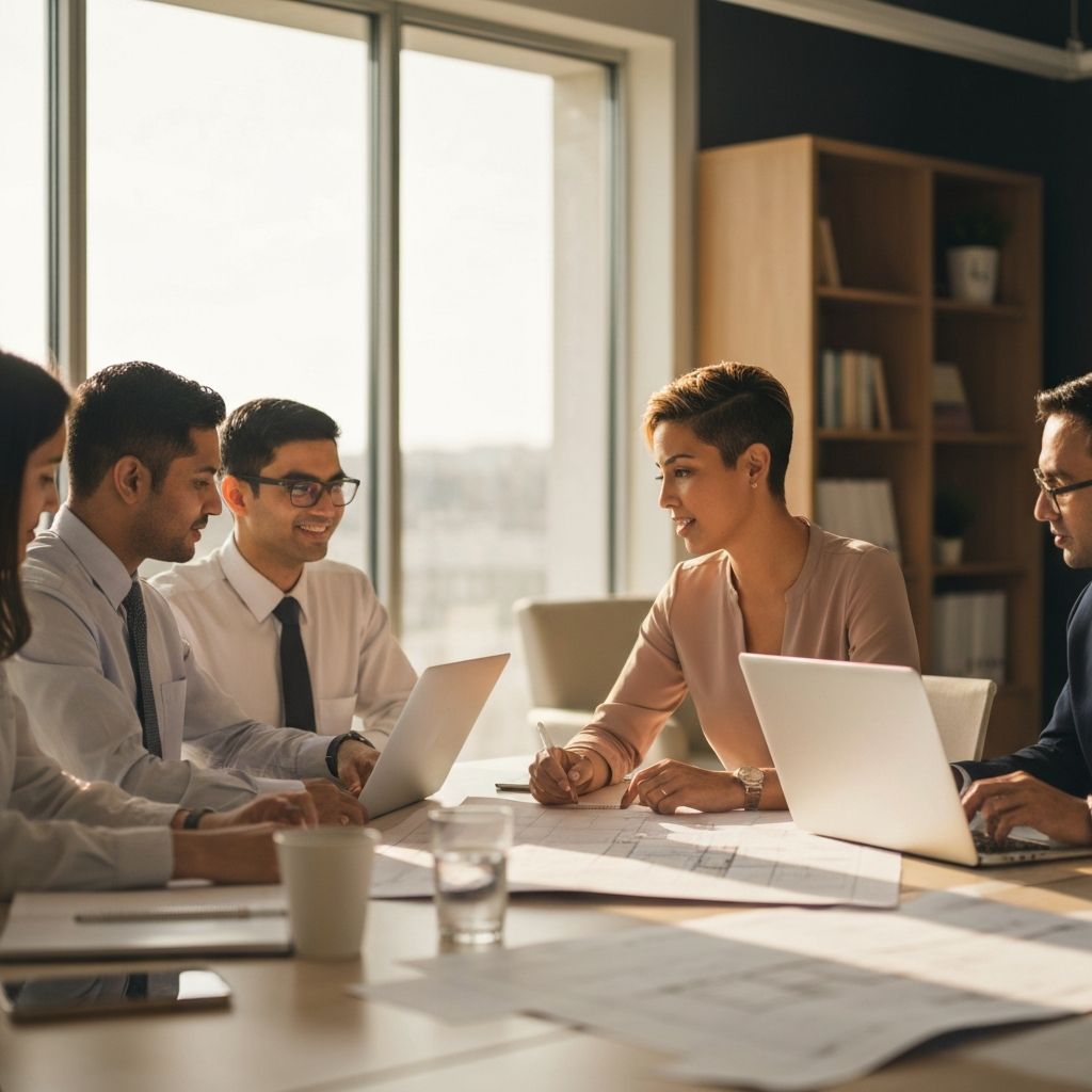 Affintis team in discussion